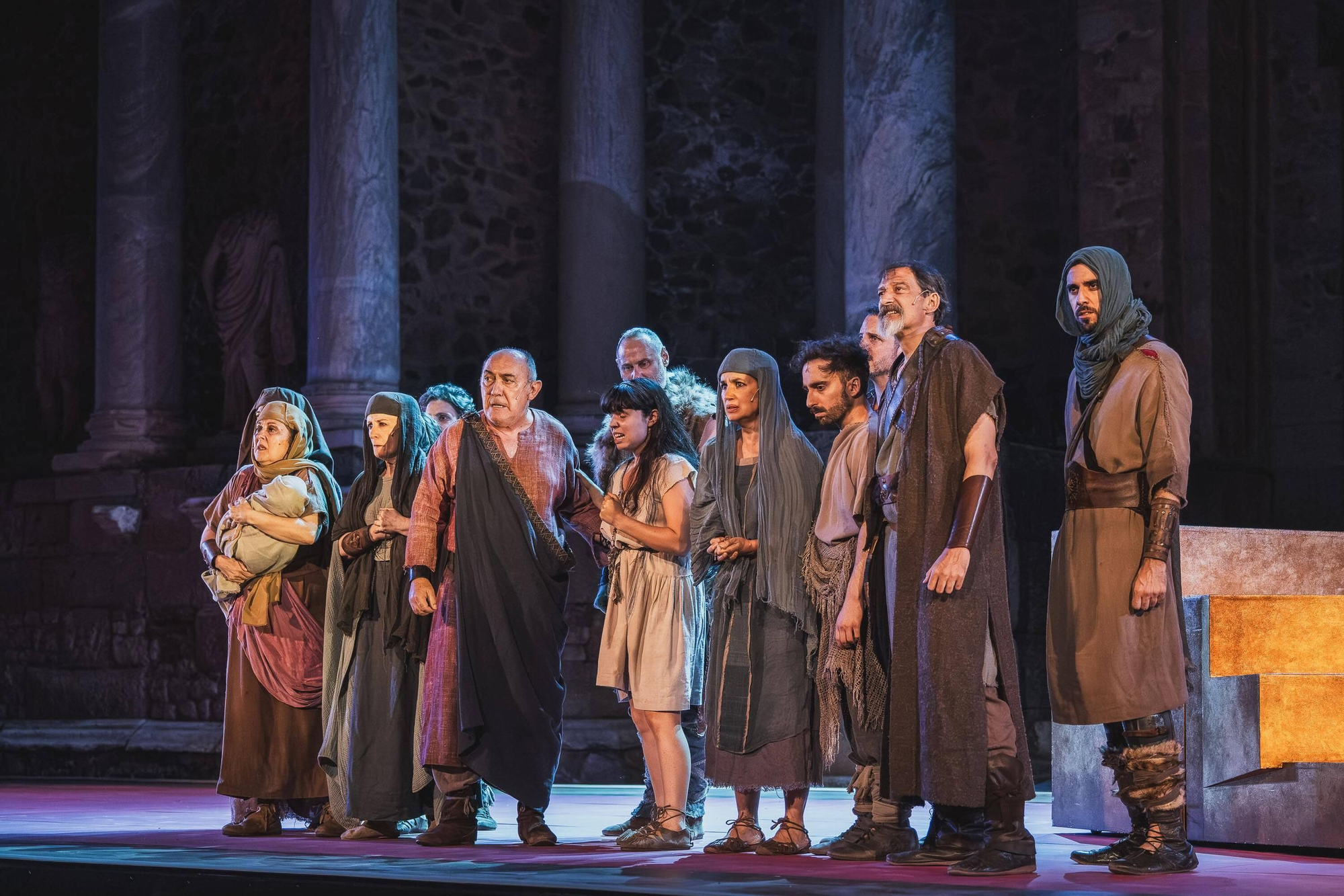 Fotogalería | El cerco de Numancia en el Teatro Romano de Mérida