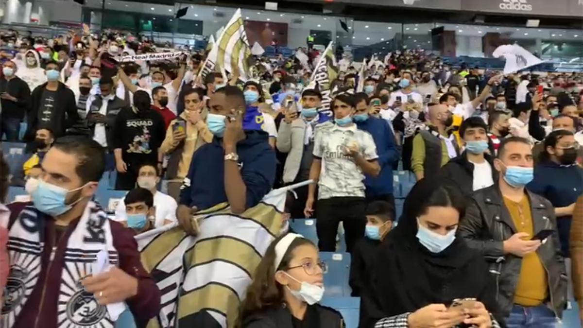 Así está el ambiente en el King Fahd de Riyadh minutos antes de la final de la Supercopa