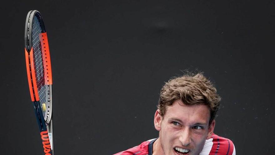 Pablo Carreño, en el Abierto de Australia.