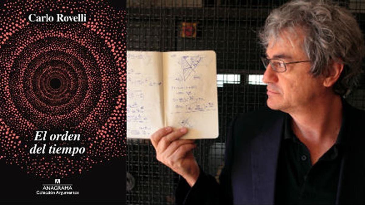 El fisico Carlo Rovelli  autor de  El orden del tiempo   Anagrama  2018