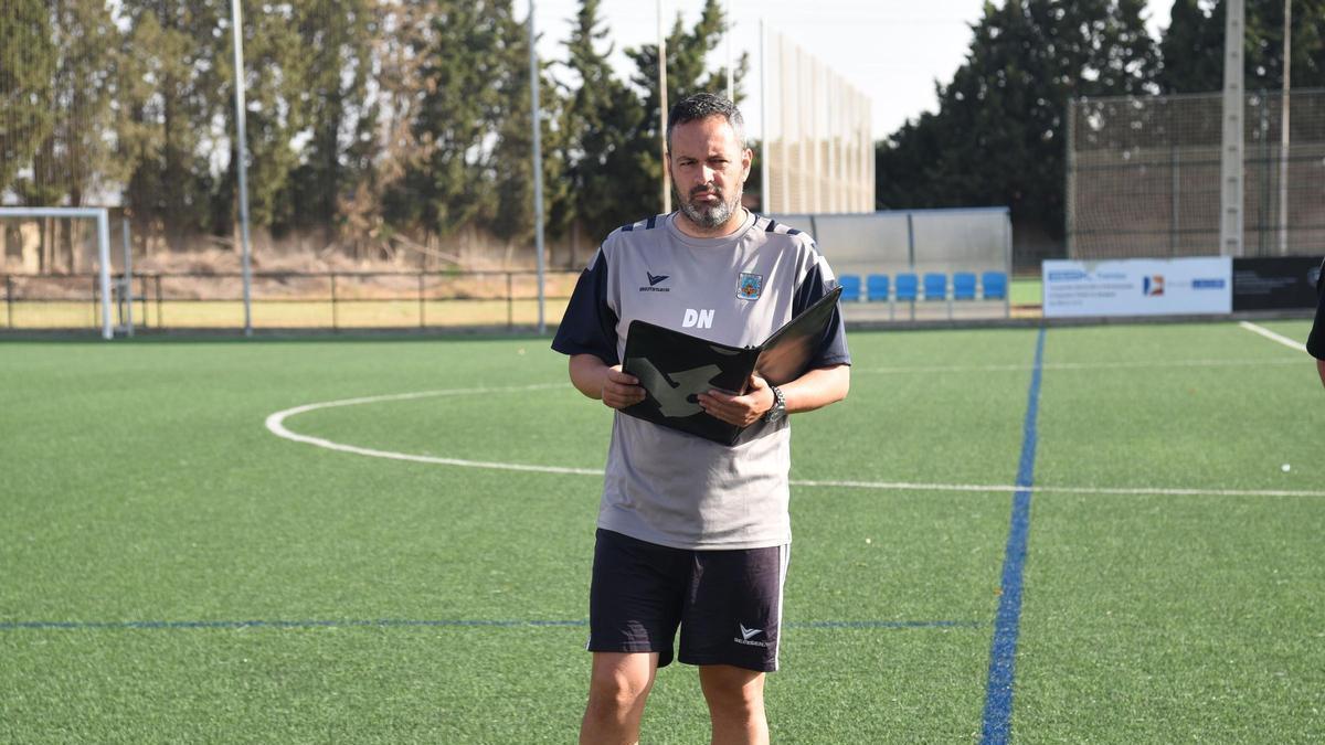 David Navarro, en su etapa al frente del Tarazona.