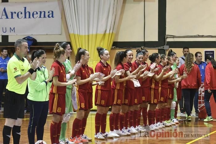 Fútbol sala femenino en Archena: España - Italia