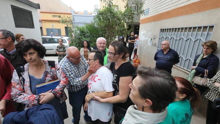 Así ha sido la paralización del desahucio previsto en Vila-real