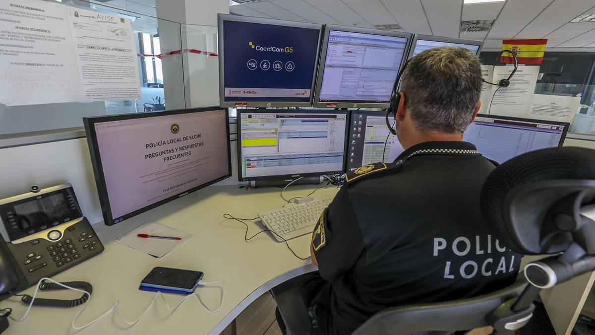 La sede de la Policía Local de Elche