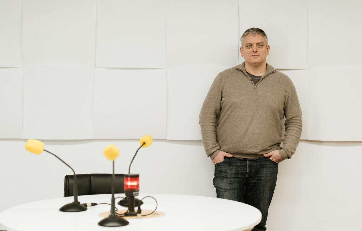 Nacho Gutiérrez, CEO del estudio de comunicación Visual Link en Madrid.