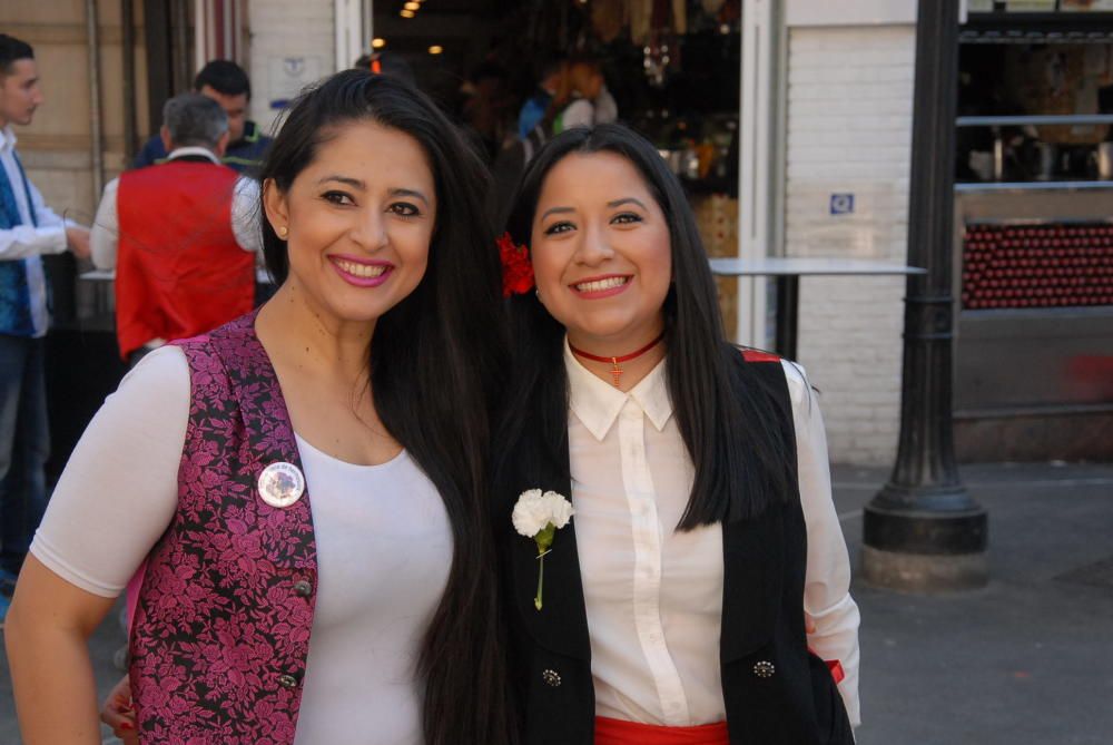 Ambiente y Photocall en la Plaza de las Flores