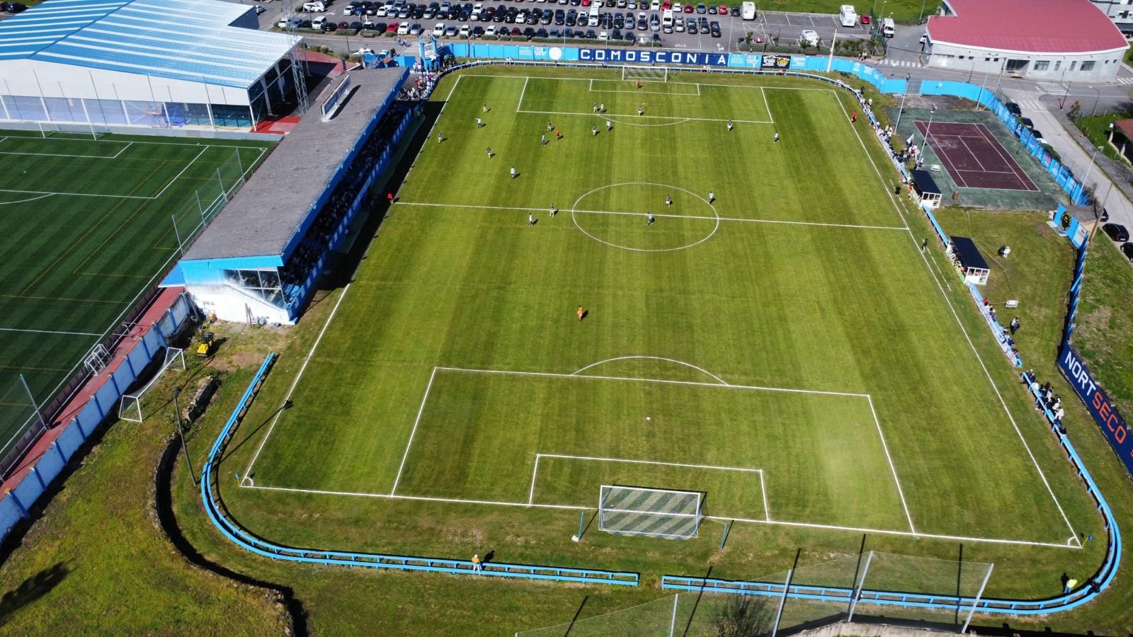 El Marqués desde el cielo: así se ve el estadio del Mosconia a vista de pájaro