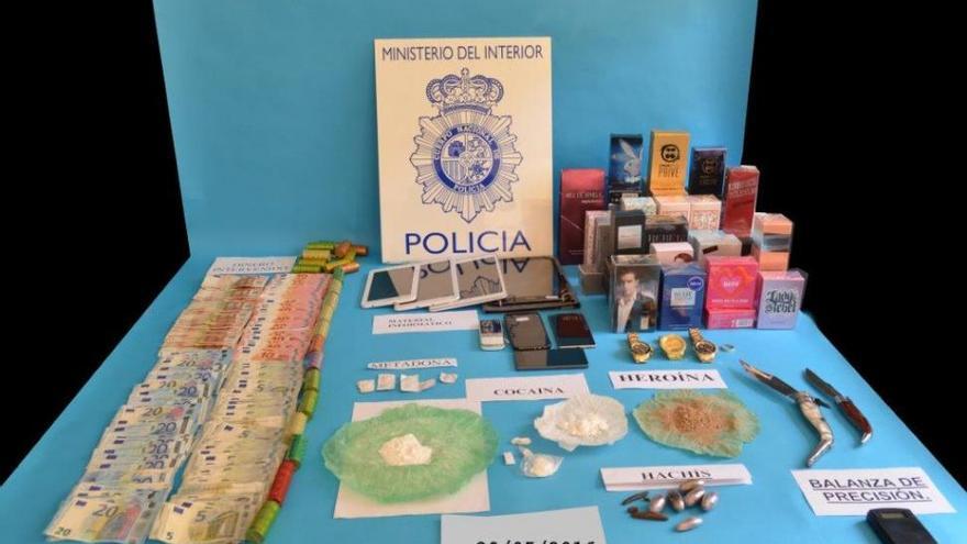 La Policía Nacional desmantela en El Cerro un clan dedicado al tráfico de drogas