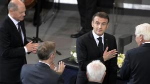 La Fiesta de la Democracia culmina este domingo con la intervención de Macron junto a Steinmeier.