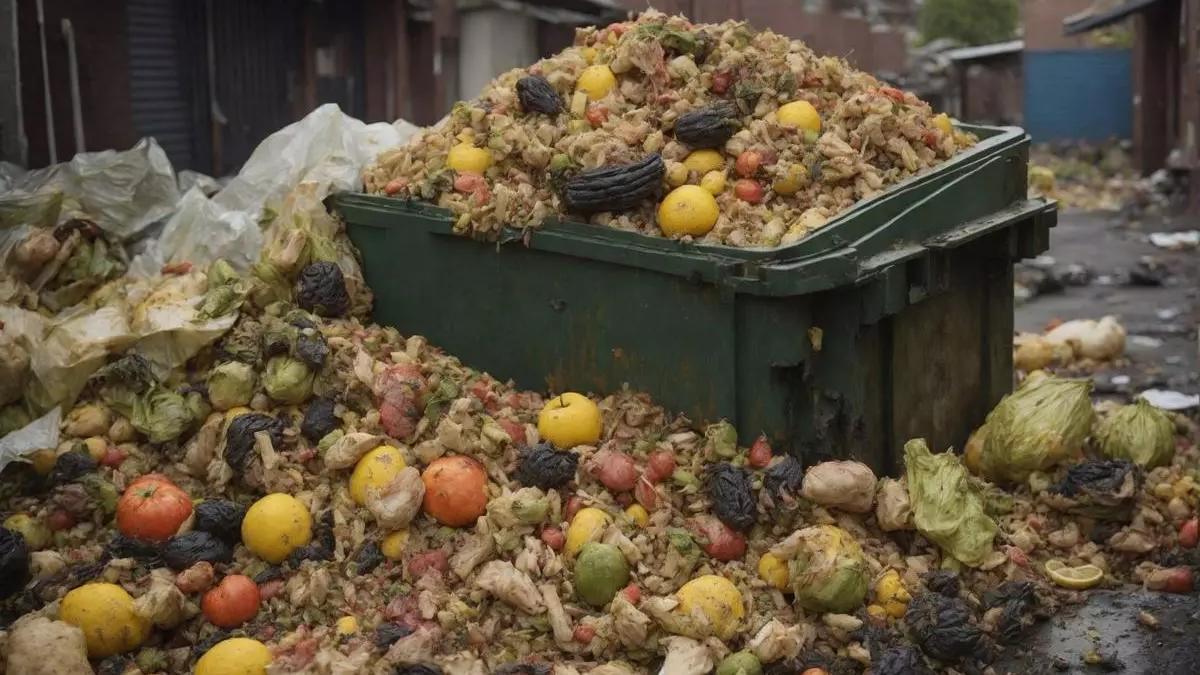 El desperdicio de alimentos retrasa la fecha del Día de la Sobrecapacidad de la Tierra.