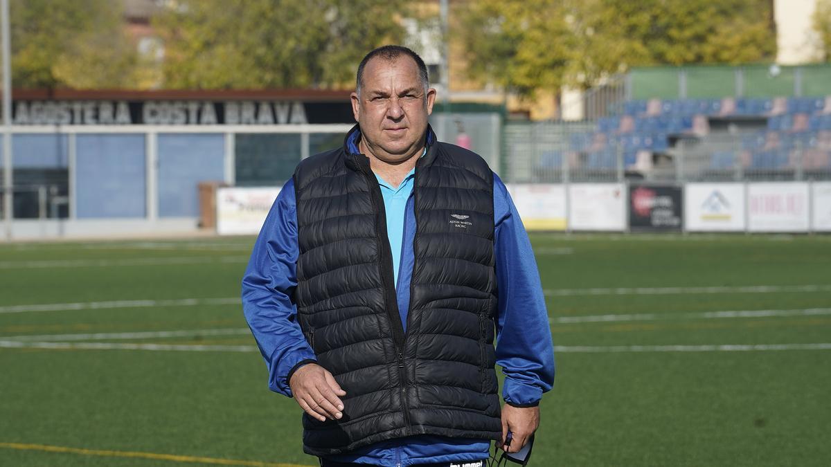 Oriol Alsina, entrenador del Llagostera