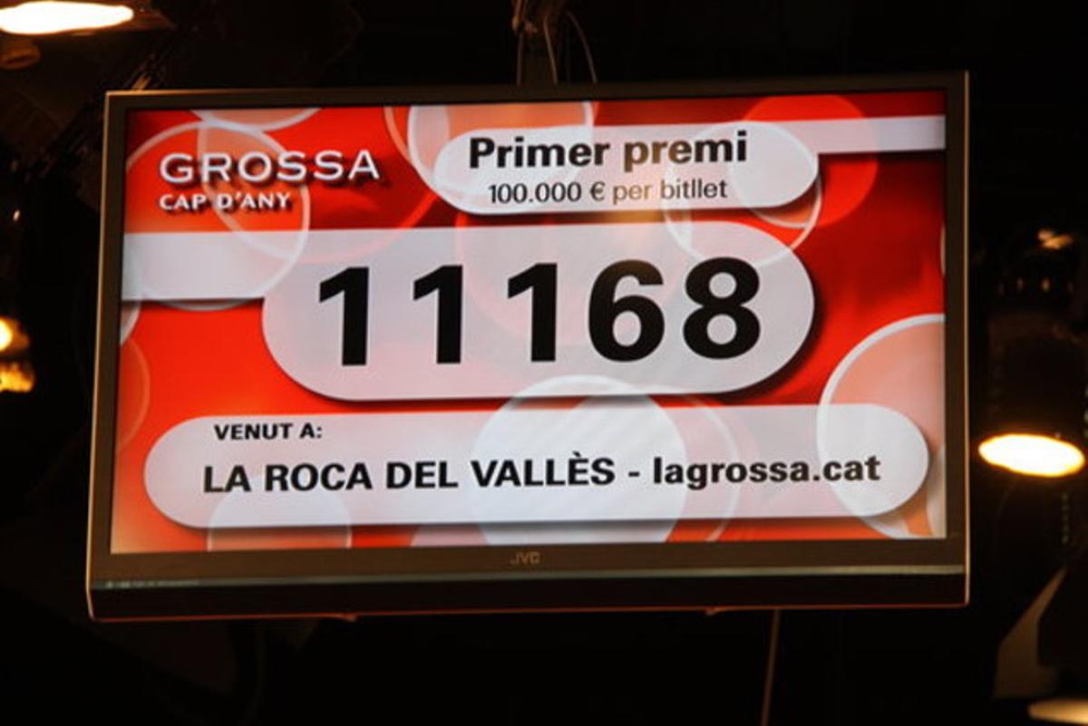 La Grossa 2015, el primer premi.