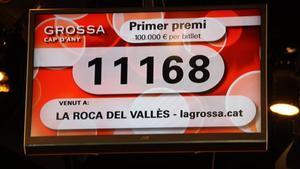 La Grossa 2015, el primer premi.