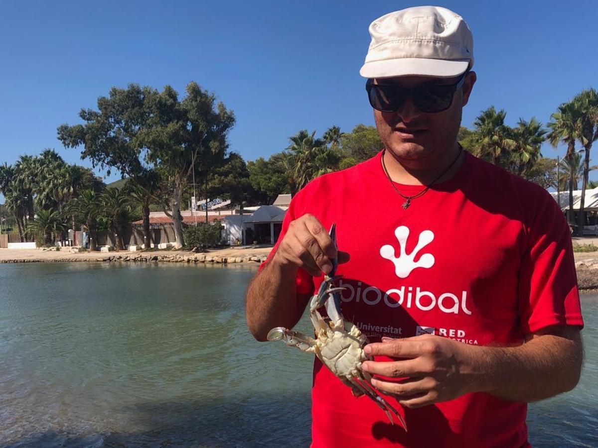 El profesor del área de Ecología del departamento de Biología de la UIB y director del proyecto 'Calibal', Samuel Pinya