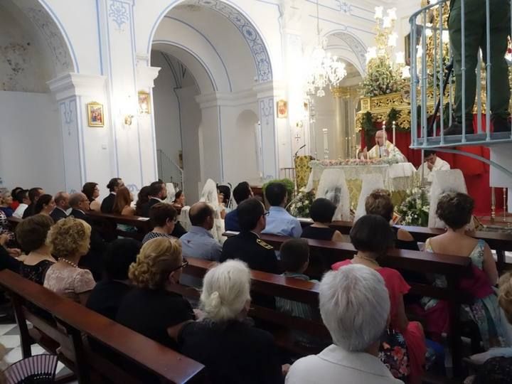 Procesión de la Virgen del Carmen en Cox