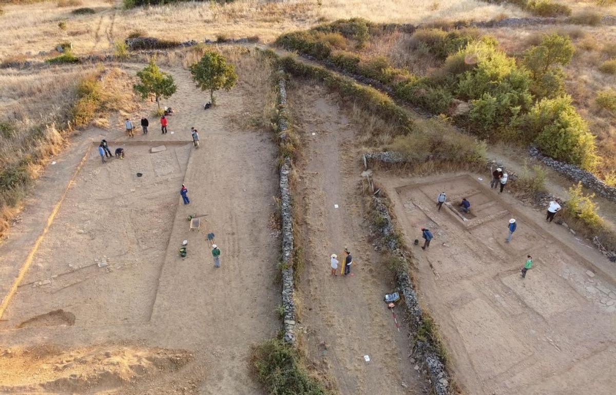 Área de excavación en 2021, que se volverá a excavar a partir de mañana, 1 de agosto. | Cedida a Ch. S.