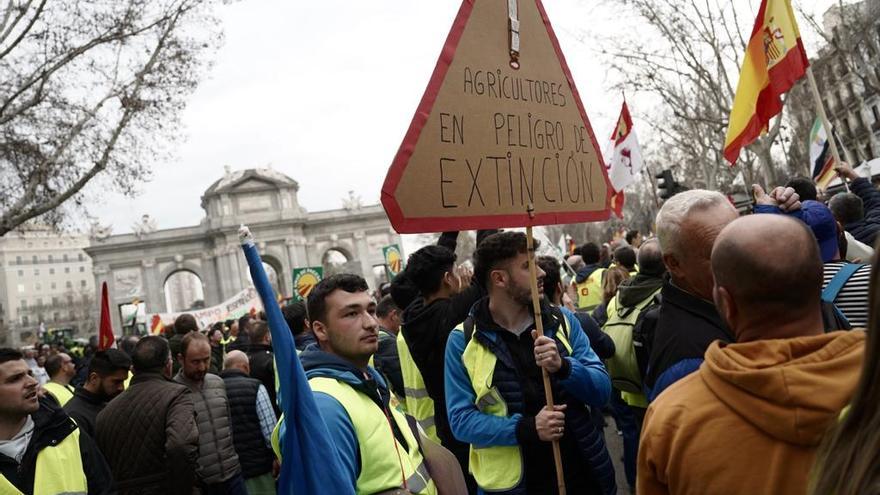 Las protestas de agricultores, en directo | Última hora de las marchas y cortes de carreteras