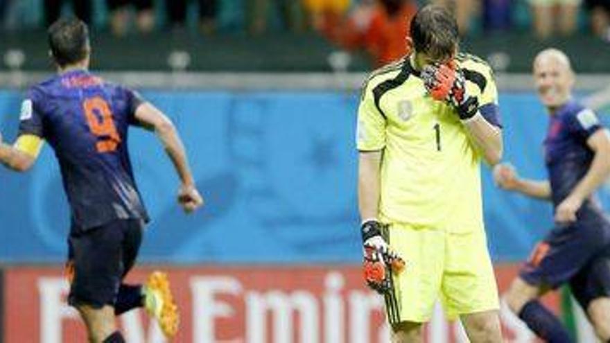Vergonzosa derrota de España ante Holanda