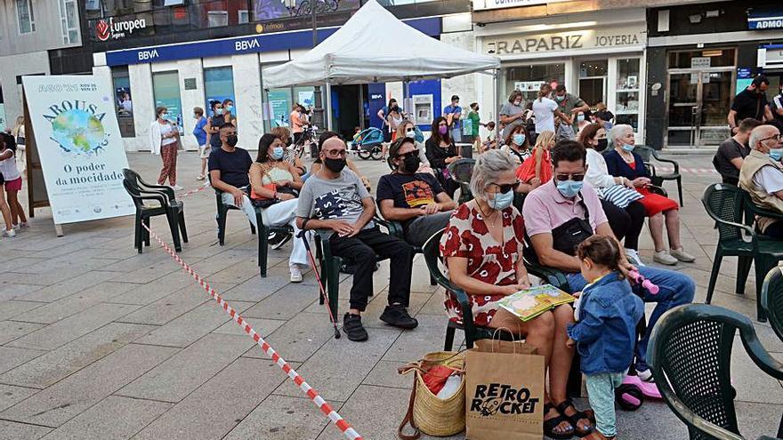 Ambiente en la primera jornada del festival juvenil.