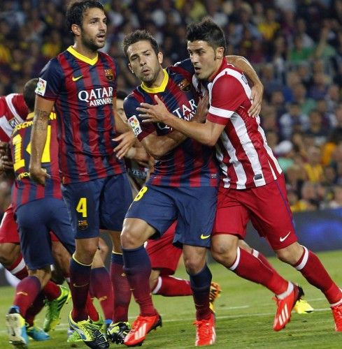 Barcelona y Atlético juega en el Nou Camp la vuelta de la final de la Supercopa.