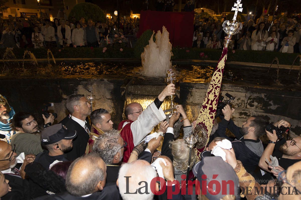 Fiestas de Caravaca | Procesión de día 3 de mayo (Procesión, parlamento y baño)