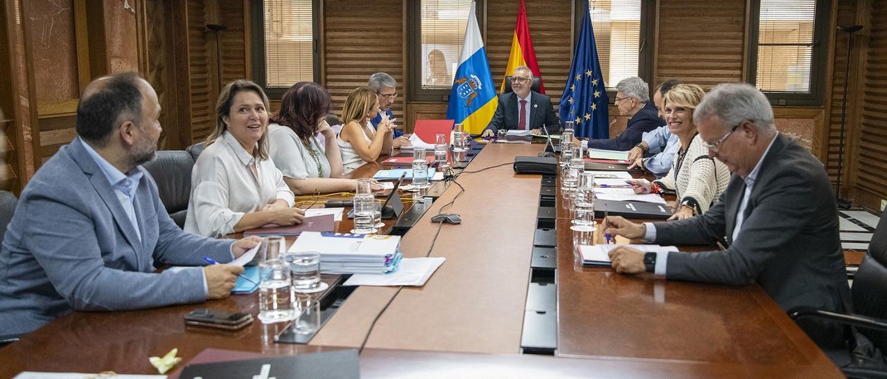 Reunión del Consejo de Gobierno de Canarias.