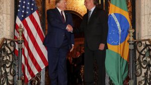 Archivo - Donald Trump y Jair Bolsonaro (archivo)