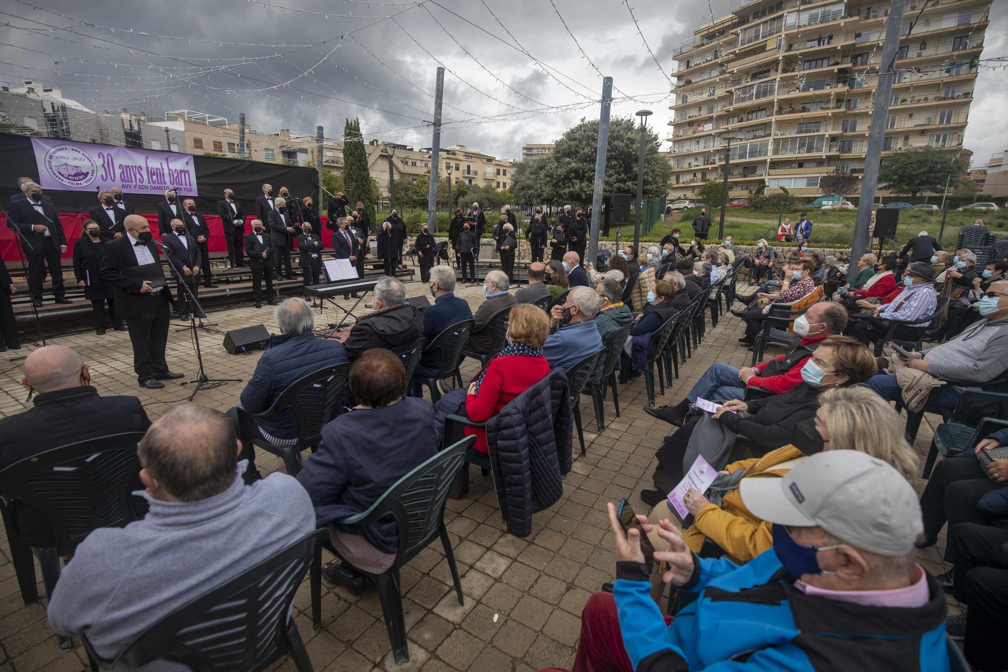 Concierto en Son Dameto para celebrar 30 años «haciendo barriada»