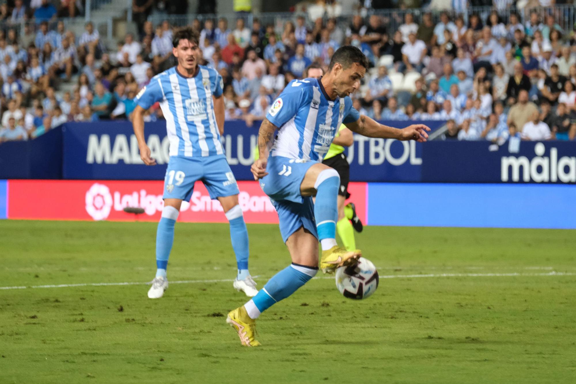 El Málaga CF - FC Andorra, en imágenes