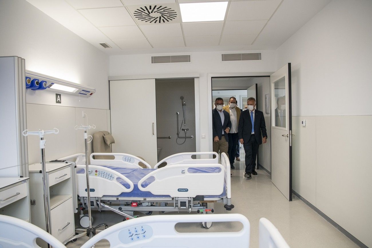 Visita al El edificio anexo al Hospital Juan Carlos I