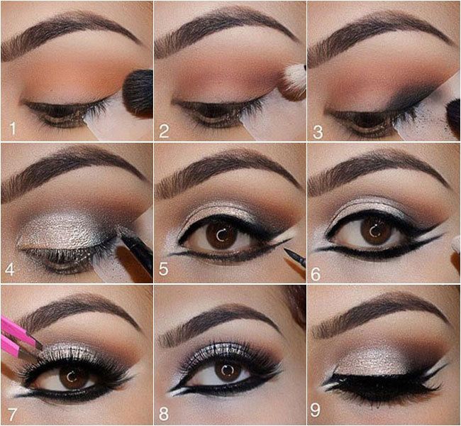 sombras ojos navidad 3  Sombras de ojos, Tutorial maquillaje ojos,  Maquillaje de ojos