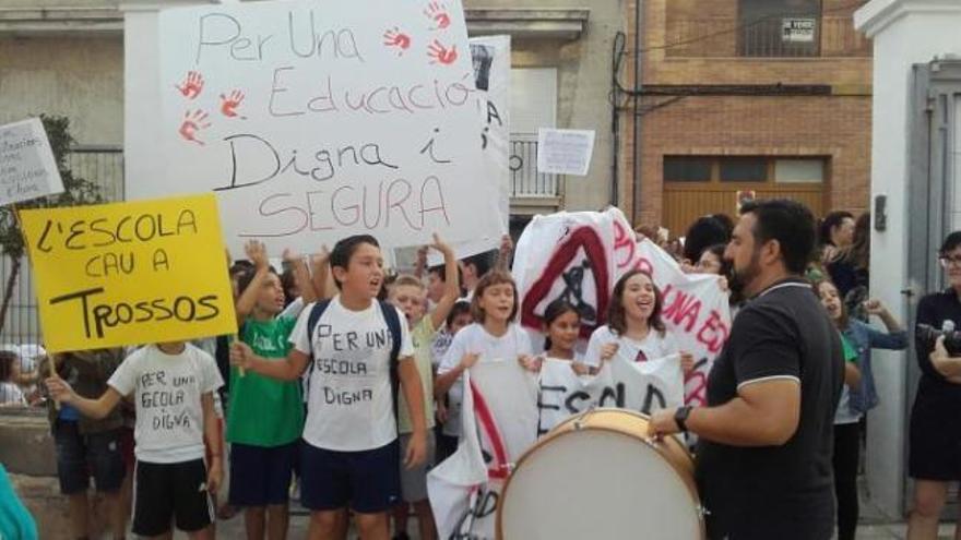Sin colegio en la Font d'en Carròs hasta que Educación construya uno nuevo