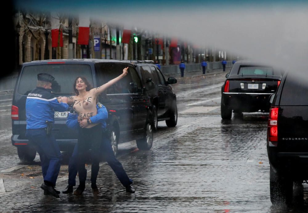 Protesta de Femen en París