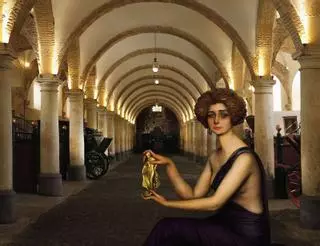 Tras las modelos de Julio Romero de Torres