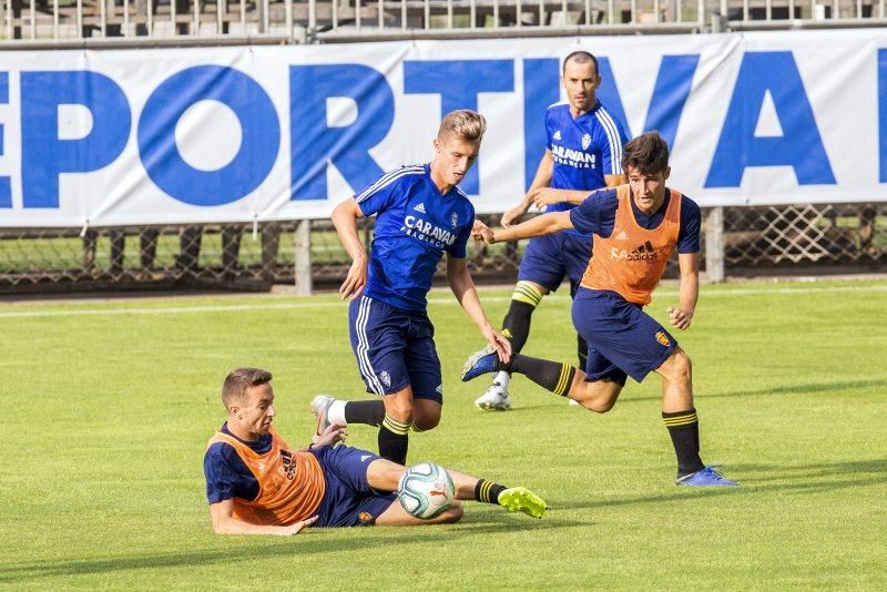 Partido de entrenamiento Zaragoza-Deportivo Aragón