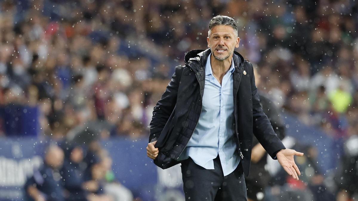 Martín Demichelis durante el partido contra el Levante.