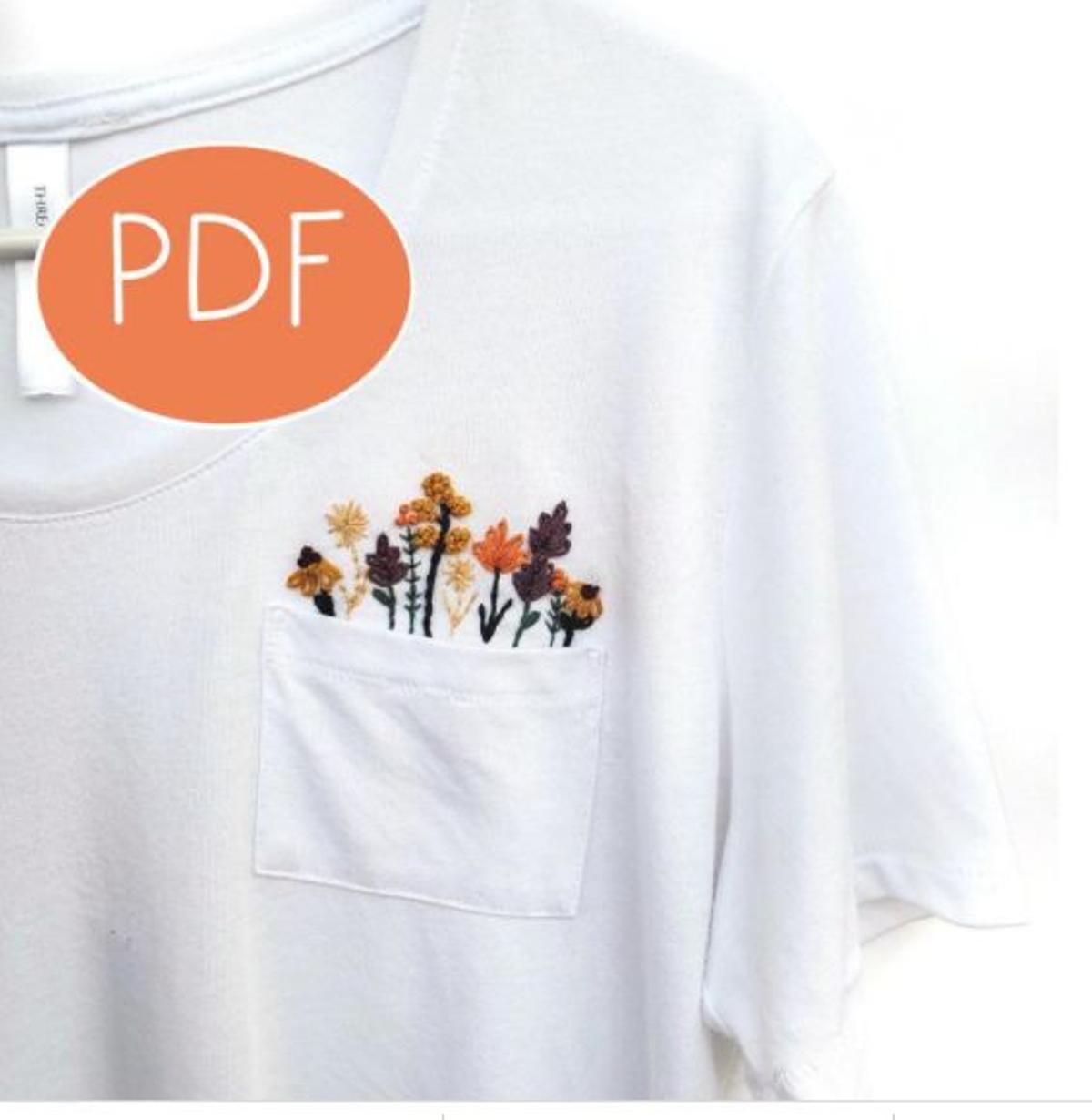 Plantilla en pdf para coser camisetas (Precio: 8,57 euros)