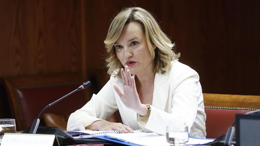 Alegría acusa al PP de &quot;matonismo&quot; y anuncia &quot;acciones legales&quot; contra quienes la impliquen en la &quot;inexistente&quot; fiesta con prostitutas de Ábalos en Teruel