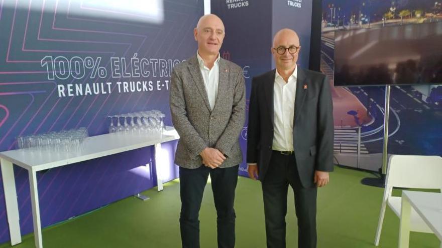 François Bottinelli y Bruno Blim, de Renault Trucks | J.F.M.