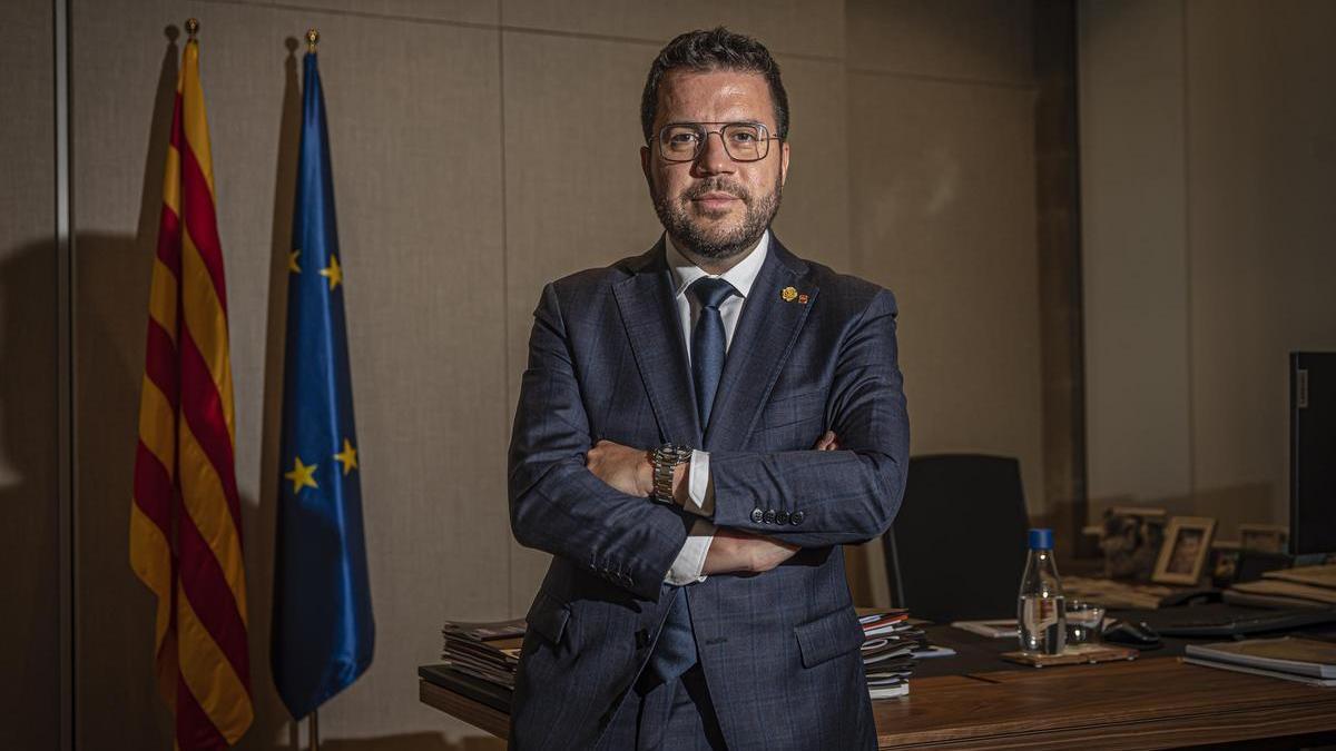Entrevista a Pere Aragonès: Quien negocia en nombre de Cataluña es su Govern.
