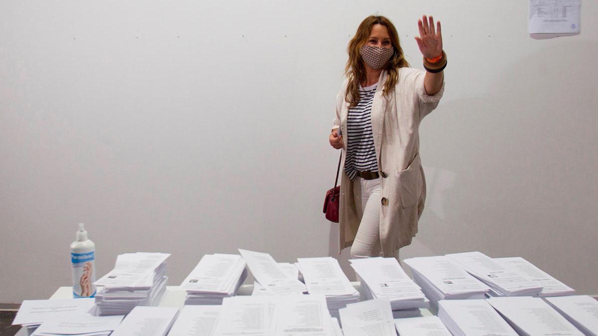 Beatriz Pino, candidata de Ciudadanos en las elecciones en Galicia