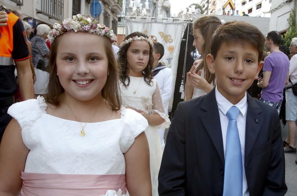 Procesión en honor a la Virgen del Socorro