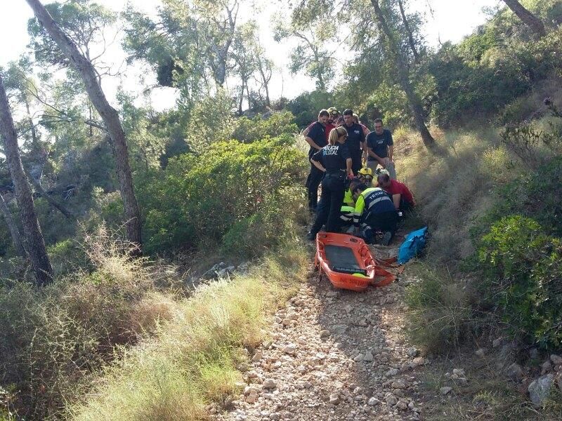 Rescate de excursionistas en Calvià