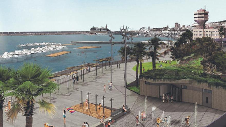 Puertos adjudicará entre agosto y septiembre la playa de Valleseco