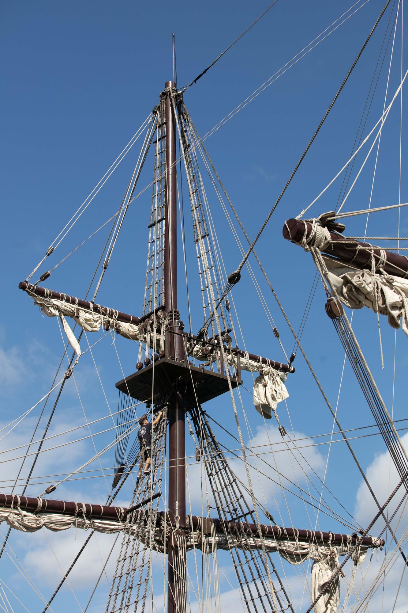 El galeón ‘Andalucía’ recala en Ibiza