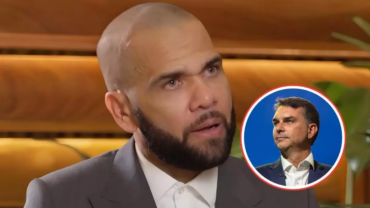 Dani Alves: "Estos días el Espíritu Santo estaba susurrando tu nombre, Bolsonaro, y tu número dos veces"