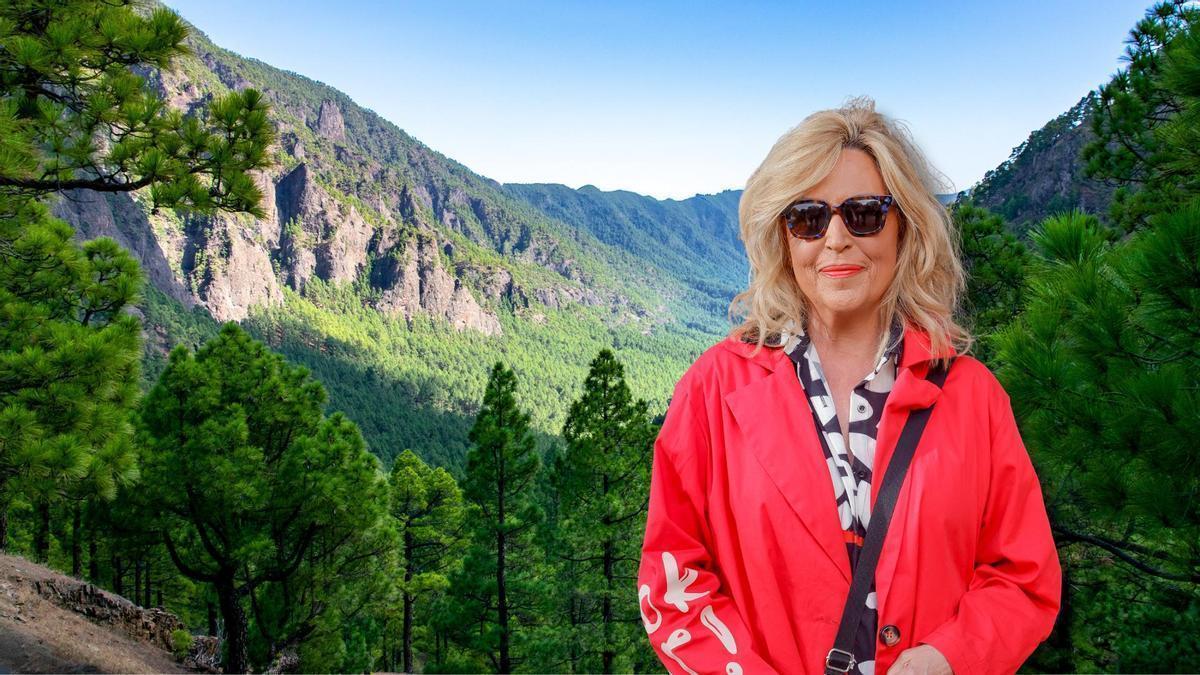 El refugio de la periodista está a las puertas de uno de los parques naturales más espectaculares.