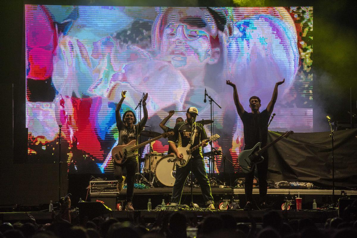 Concierto de La La Love You en el muelle de trasatlánticos