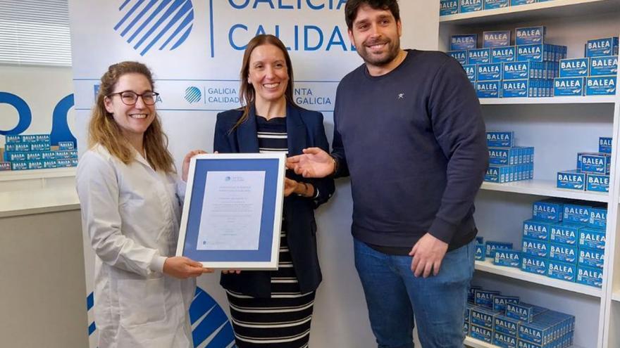 Conservas Lago Paganini estrena el certificado de garantía de Galicia Calidade para sus productos