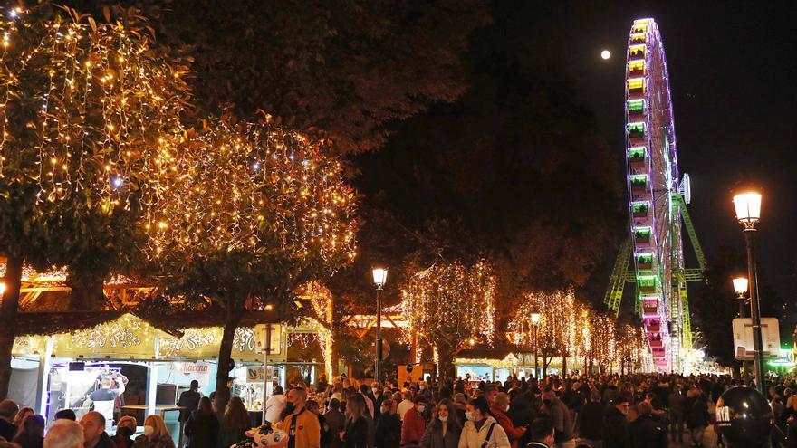 Las mejores imágenes del encendido de la Navidad en Vigo